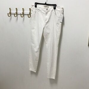 Liverpool Abby ankle skinny White Women's Slim Jeans - Classic Five-Pocket